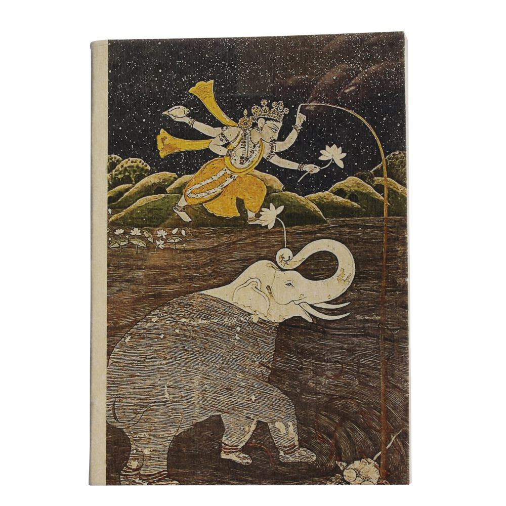 ヴィシュヌ神と象のノート