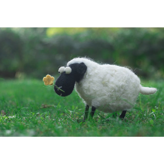 ヴァレー州の黒鼻羊の飾り